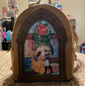 Danielle Nicole  beauty an the beast stained glass